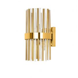 Aplice, corpuri de iluminat pentru pereti - Aplica de perete design modern Gora auriu
