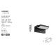 Aplice - Aplica LED de exterior directionabila cu senzor solar IP54 GERBER
