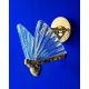 Aplice, corpuri de iluminat pentru pereti - Aplica de perete LED design modern Fluture S auriu
