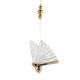 Pendule, Lustre suspendate - Pendul LED design modern Fluture M auriu
