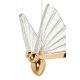 Pendule, Lustre suspendate - Pendul LED design modern Fluture S auriu