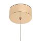 Pendule, Lustre suspendate - Pendul LED design modern Fluture S auriu