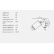Aplice cu Spot - Aplica cu spot directionabil design nordic Explore bej