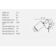Aplice cu Spot - Aplica cu spot directionabil design nordic Explore roze