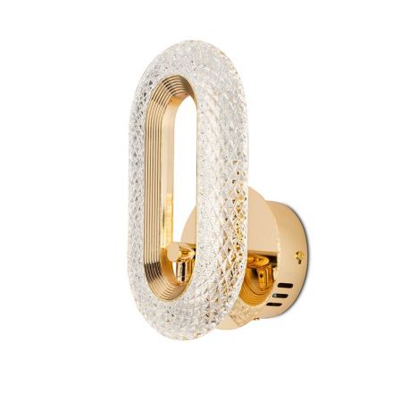 Aplice, corpuri de iluminat pentru pereti - Aplica de perete design modern JEWEL auriu