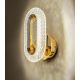Aplice, corpuri de iluminat pentru pereti - Aplica de perete design modern JEWEL auriu