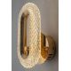 Aplice, corpuri de iluminat pentru pereti - Aplica de perete design modern JEWEL auriu