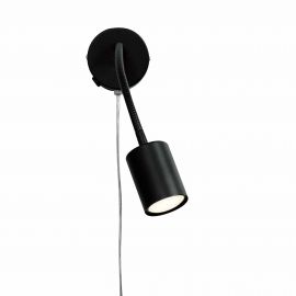 Aplice cu Spot - Aplica cu spot design nordic Explore flex negru