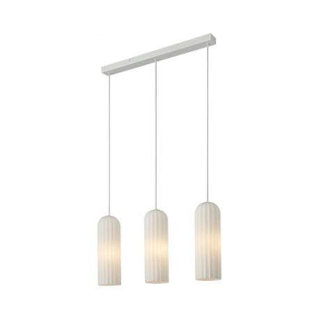 Pendule, Lustre suspendate - Lustra suspendata design nordic Miella 3L alb