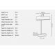 Veioze - Veioza/Lampa de masa design nordic Merlin