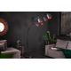 Lampadare - Lampadar tip arc cu 5 brate Levels negru/ auriu