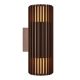 Aplice - Aplica de perete exterior design nordic IP54 Aludra seaside brown