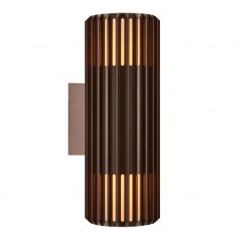 Aplice - Aplica de perete exterior design nordic IP54 Aludra seaside brown
