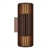 Aplica de perete exterior design nordic IP54 Aludra seaside brown