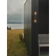 Aplice - Aplica de perete exterior design nordic IP54 Aludra seaside brown