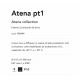 Stalpi - Stalp iluminat exterior modern ATENA PT1 BIANCO
