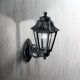 Aplice - Aplica de perete exterior IP55 DAFNE AP1 BIG NERO