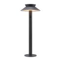 Stalp LED solar de exterior cu senzor de miscare IP44 Justina antracit