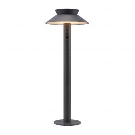 Stalpi - Stalp LED solar de exterior cu senzor de miscare IP44 Justina antracit