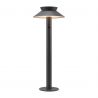 Stalp LED solar de exterior cu senzor de miscare IP44 Justina antracit
