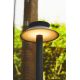 Stalpi - Stalp LED solar de exterior cu senzor de miscare IP44 Justina antracit