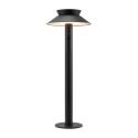 Stalp LED solar de exterior cu senzor de miscare IP44 Justina negru