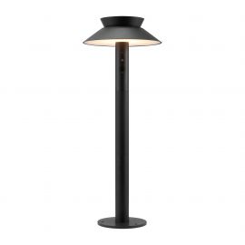 Stalpi - Stalp LED solar de exterior cu senzor de miscare IP44 Justina negru