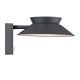 Aplice - Aplica LED solara de exterior cu senzor de miscare IP44 Justina antracit