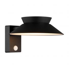 Aplice - Aplica LED solara de exterior cu senzor de miscare IP44 Justina negru