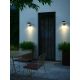 Aplice - Aplica LED solara de exterior cu senzor de miscare IP44 Justina negru
