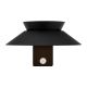 Aplice - Aplica LED solara de exterior cu senzor de miscare IP44 Justina negru