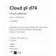 Lustre aplicate - Aplica LED de perete sau tavan cu lumina indirecta ambientala CLOUD PL D74