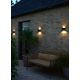 Aplice - Aplica LED de exterior ambientala stil nordic IP44 Milda negru