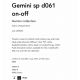 Pendule, Lustre suspendate - Lustra LED suspendata design circular GEMINI SP D061 OTTONE