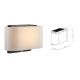 Aplice - Aplica LED solara de exterior cu senzor de miscare IP44 Piola