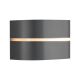 Aplica de exterior ambientala stil nordic IP44 Sibelis antracit