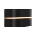 Aplica de exterior ambientala stil nordic IP44 Sibelis negru