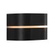 Aplica de exterior ambientala stil nordic IP44 Sibelis negru