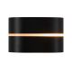 Aplice - Aplica de exterior ambientala stil nordic IP44 Sibelis negru