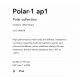 Aplice - Aplica de perete exterior IP66 POLAR-1 AP1 NERO