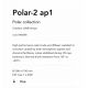 Aplice - Aplica de perete exterior IP66 POLAR-2 AP1 NERO