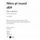 Plafoniere cu spoturi, Spoturi aplicate - Spot LED aplicat modern Nitro pl round d09 BIANCO
