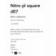 Plafoniere cu spoturi, Spoturi aplicate - Spot LED aplicat modern Nitro pl square d07 NERO