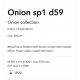 Pendule, Lustre suspendate - Pendul/ Lustra suspendata ONION SP1 D59