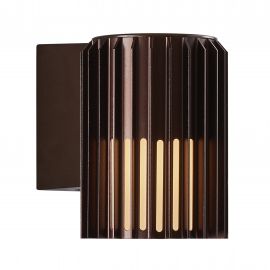 Aplice - Aplica de perete exterior design nordic IP54 Aludra seaside maro