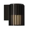 Aplica de perete exterior design nordic IP54 Aludra seaside negru