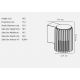 Aplice - Aplica de perete exterior design nordic IP54 Aludra seaside negru