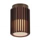Plafoniere - Mini Plafoniera exterior design nordic IP54 Aludra seaside maro