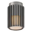 Mini Plafoniera exterior design nordic IP54 Aludra seaside antracit