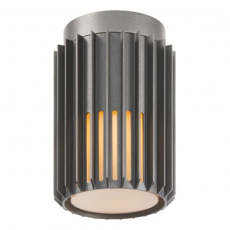 Plafoniere - Mini Plafoniera exterior design nordic IP54 Aludra seaside antracit